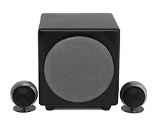 Orb Audio Mini Classic One 2.1 Stereo Speaker System 