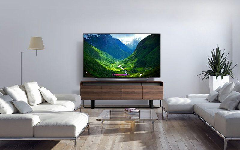 2018 Model Renewed LG Series 8 OLED65C8AUA 65-Inch 4K Ultra HD Smart OLED TV 
