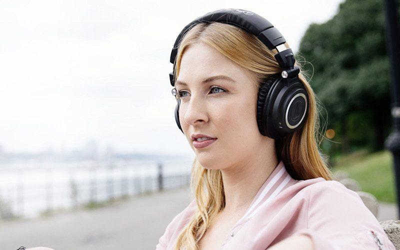  Audio-Technica ATHM50XBT Wireless Bluetooth Over-Ear