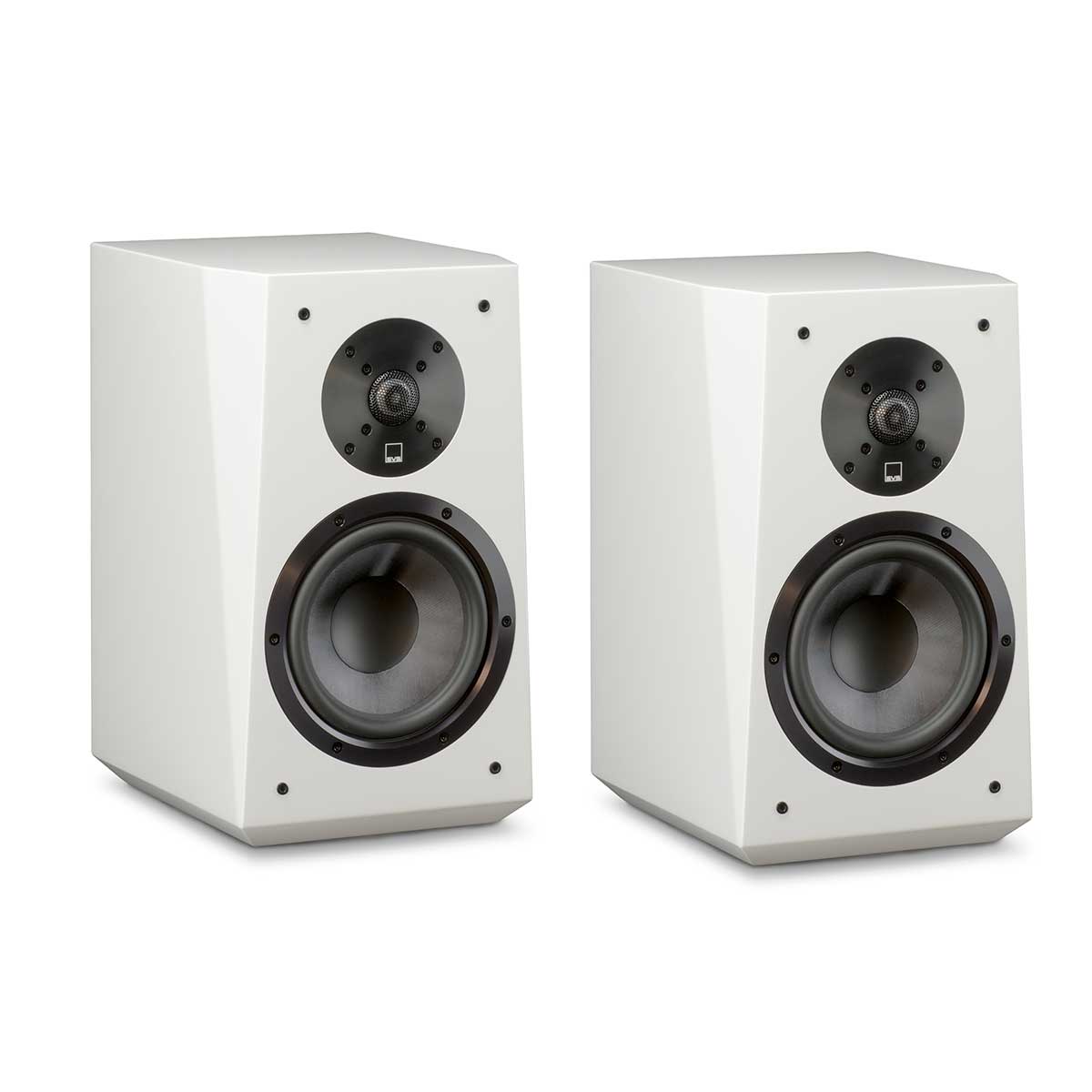 SVS Ultra Bookshelf Speaker - Gloss White - Pair - SVS 