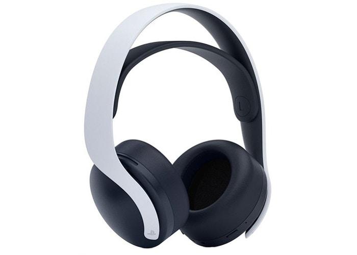 PlayStation Pulse 3D Wireless Over-Ear Gaming Headset with Microphone for PlayStation 5, White ...