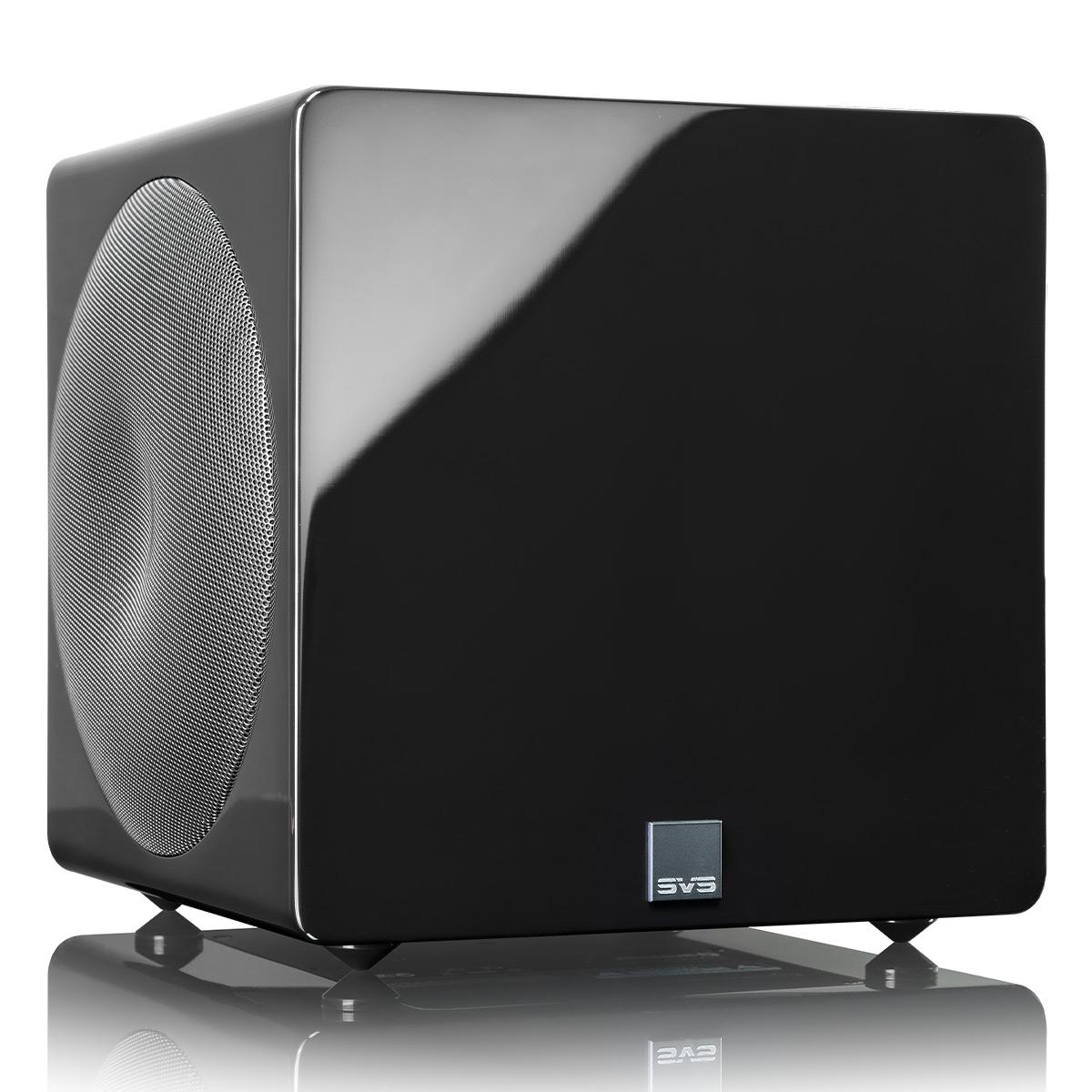 SVS 3000 Micro Subwoofer with Fully Active Dual 8-inch Drivers (Piano