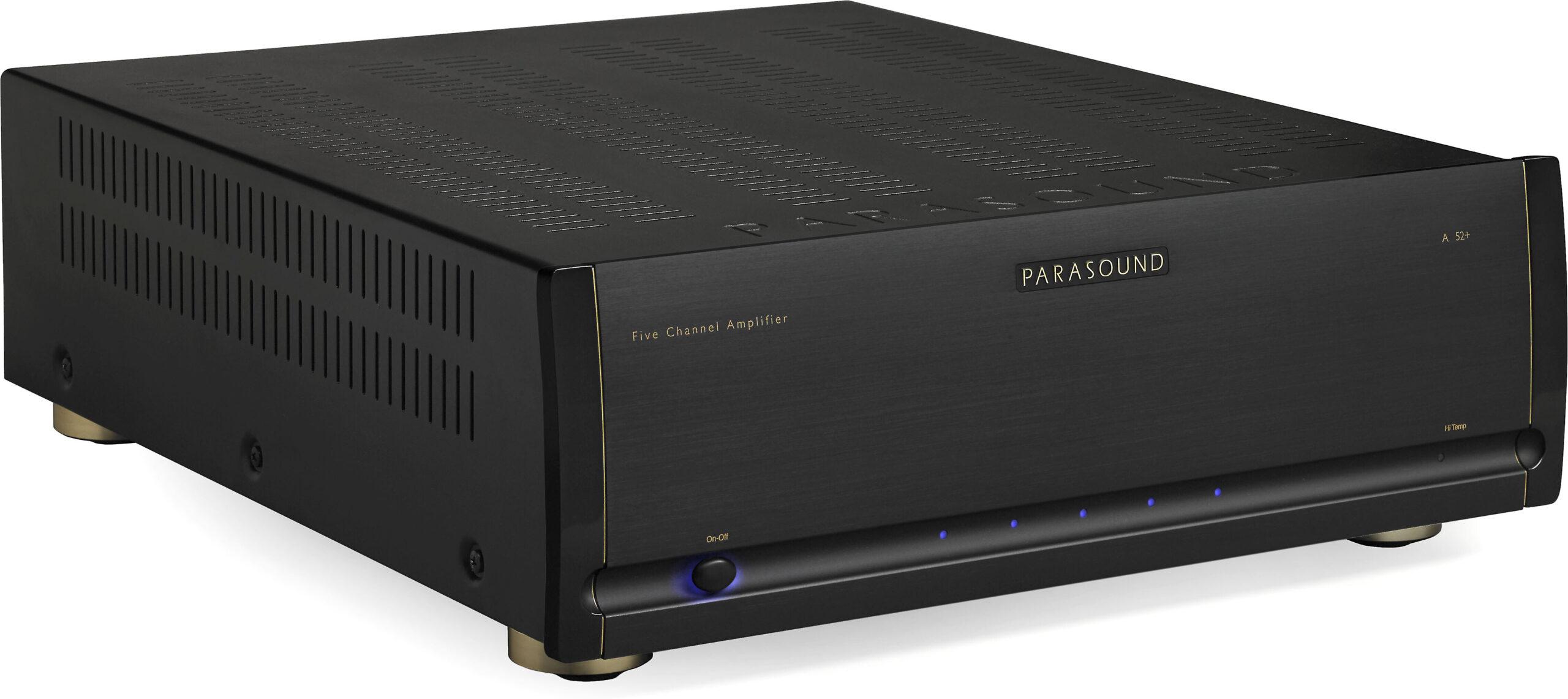Parasound Halo A 52+ BLK 180 wpc x5 power amplifier