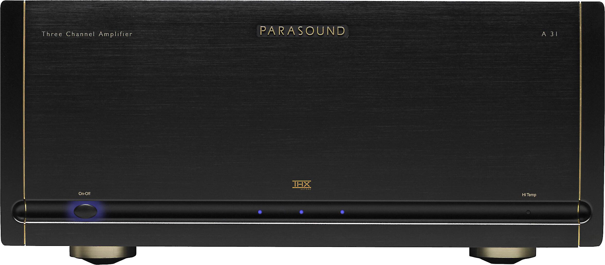 Parasound Halo A 31 Black 250 wpc x 3 power amplifier