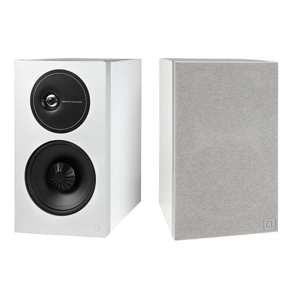 Definitive Technology Demand Series D9 Gloss White Bookshelf Speakers ...