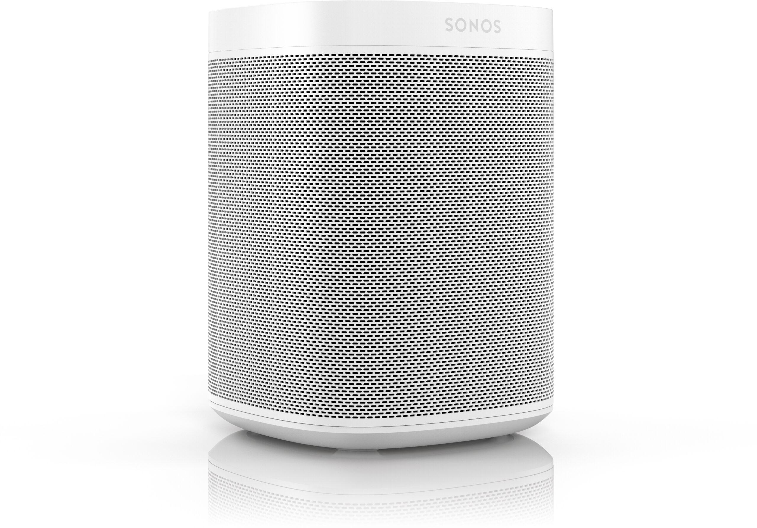Sonos One SL amplified wireless music player (white)