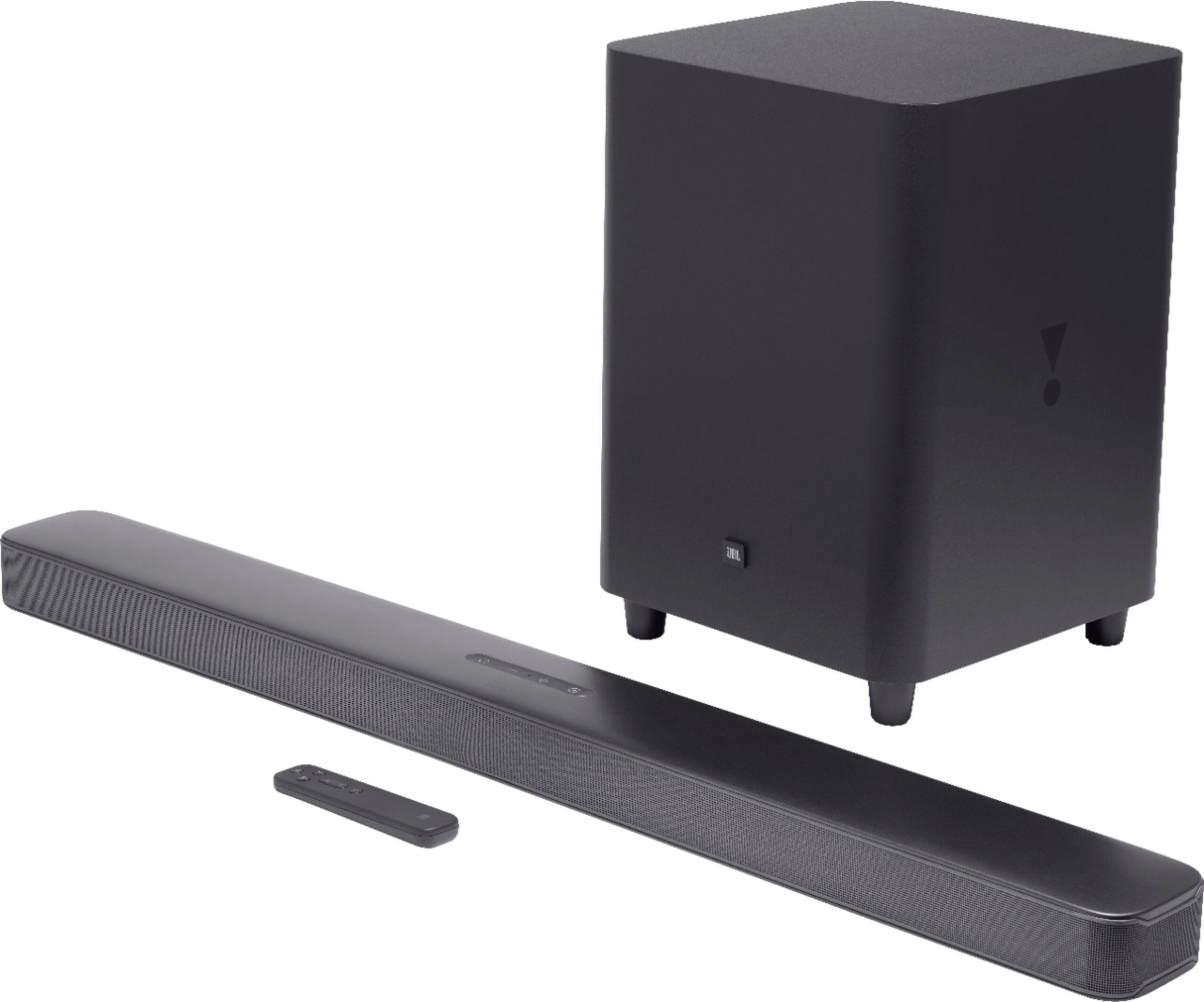 Jbl Bar 5.1 Surround Soundbar With Wireless Subwoofer Black