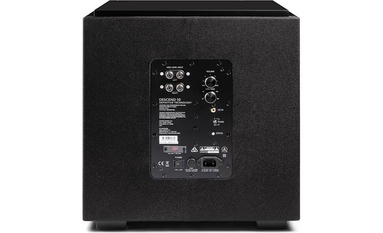 With the Descend series of 8", 10", 12", and 15" subwoofers, Definitive Technology offers great low-frequency impact to meet performance demands in any size room. definitive technology descend series ec5fee35 descend series subwoofer 1