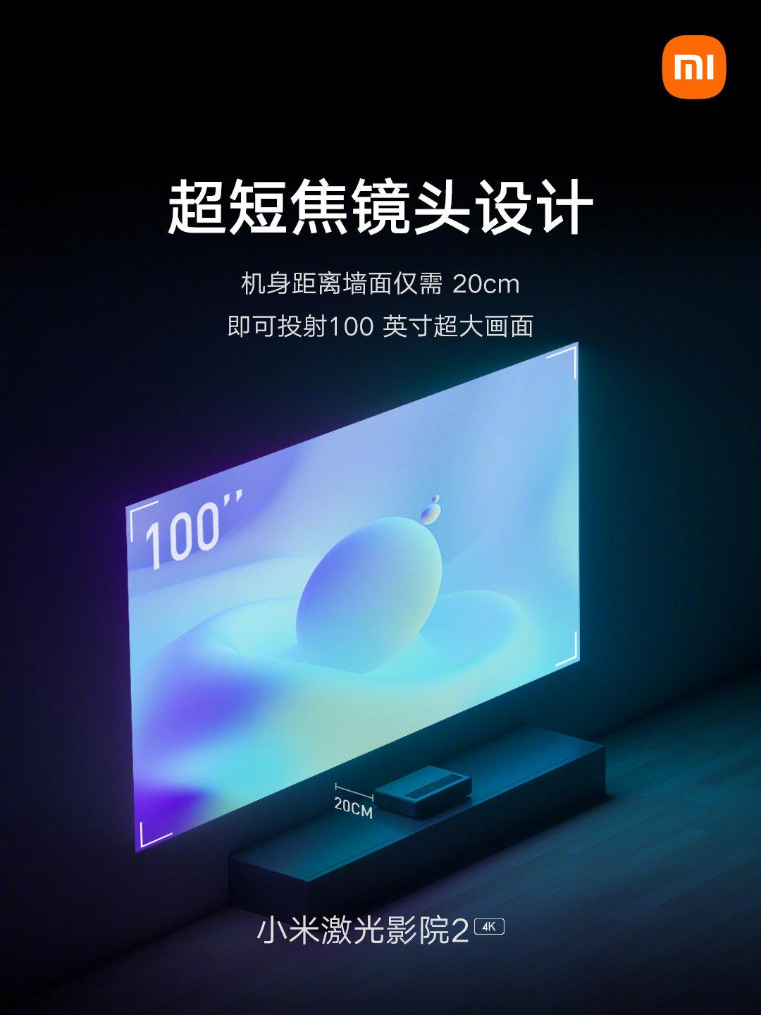 Dolby Vision makes its debut in the projection world with the Xiaomi Laser Cinema 2 UST, currently only available in China. Dolby Vision Projector 1958f0ef