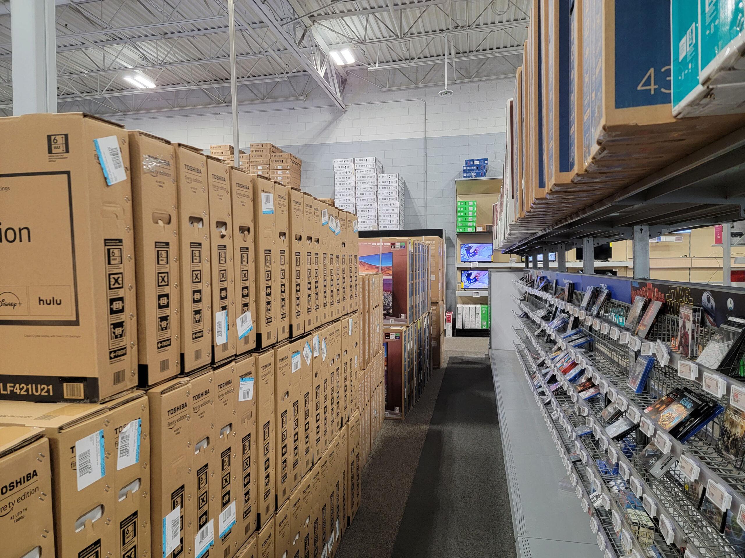 TV deals have long been a staple of Black Friday madness. But I've never seen so many pre-stocked TVs in one store. 2fb83170 20211119 165014 scaled