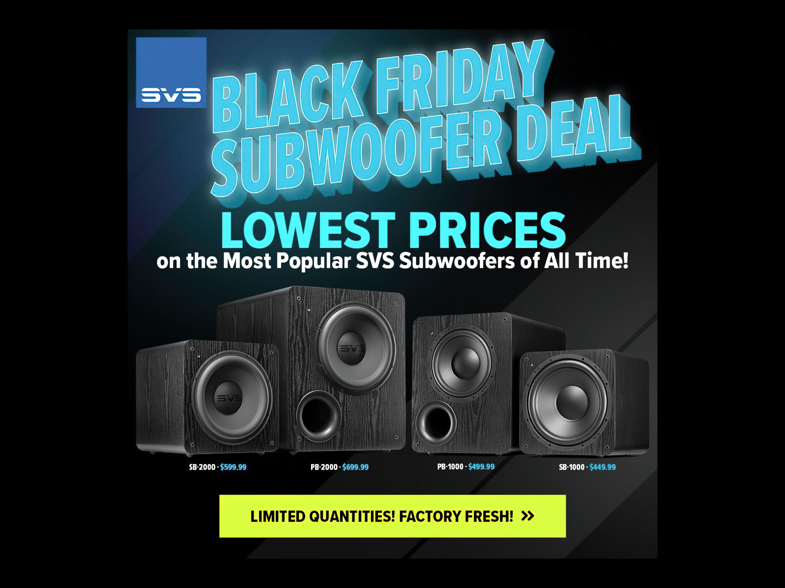 Find the SVS Subwoofer that's Right for You! - HomeTheaterReview