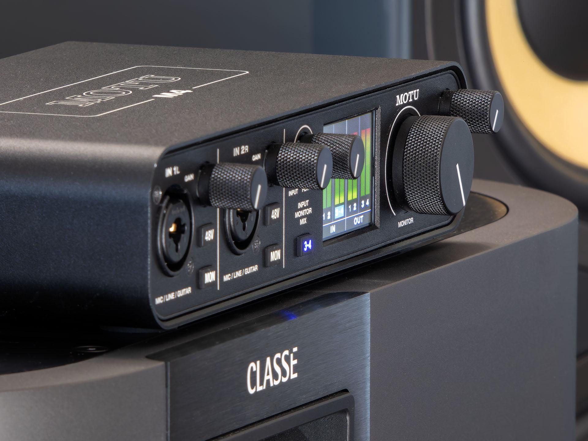 Motu M4 4X4 Balanced USB Audio Interface Review: Small and