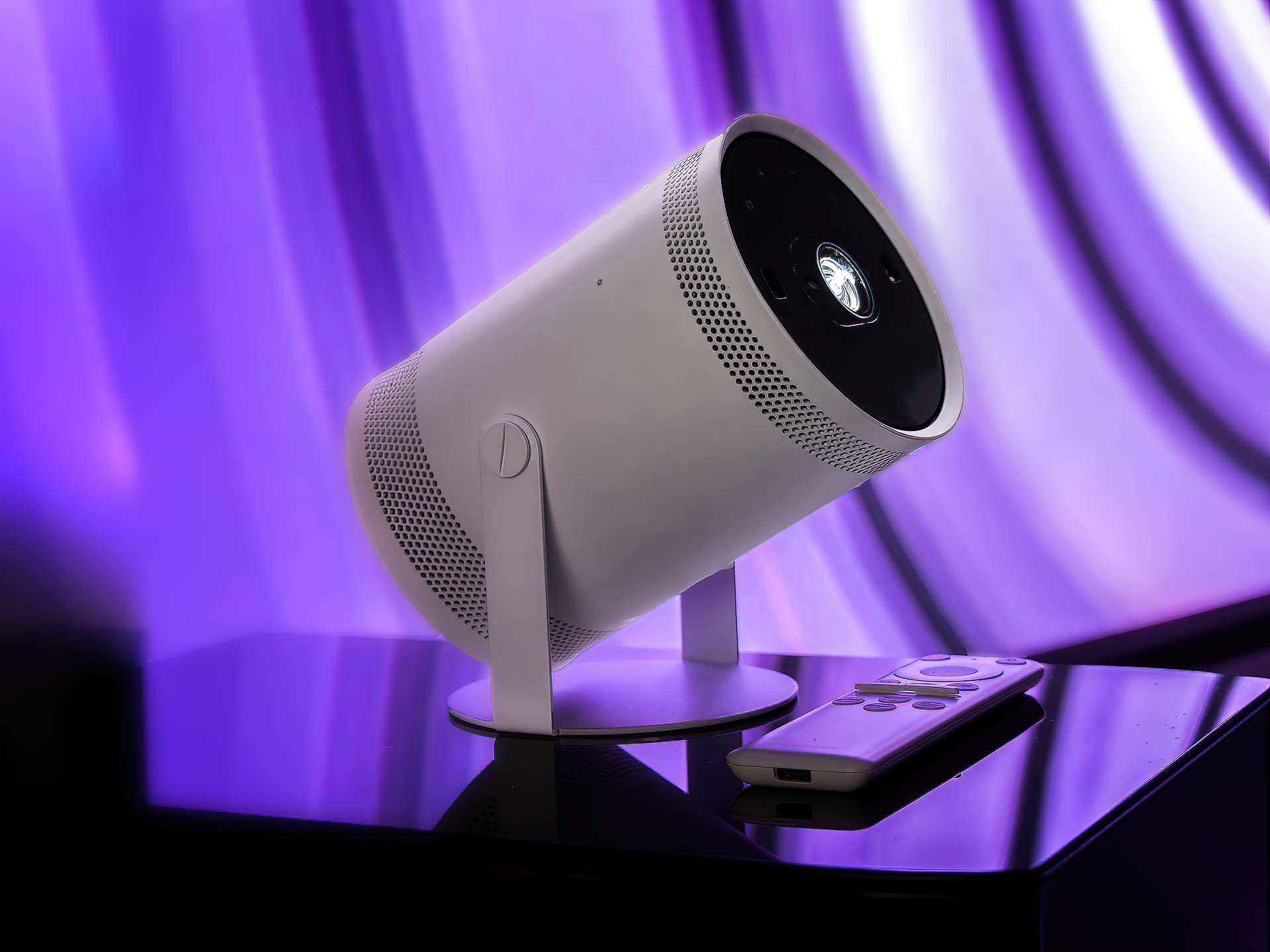 Samsung's The Freestyle Review: A Portable Smart Projector for the  Everything-From-Home Lifestyle 