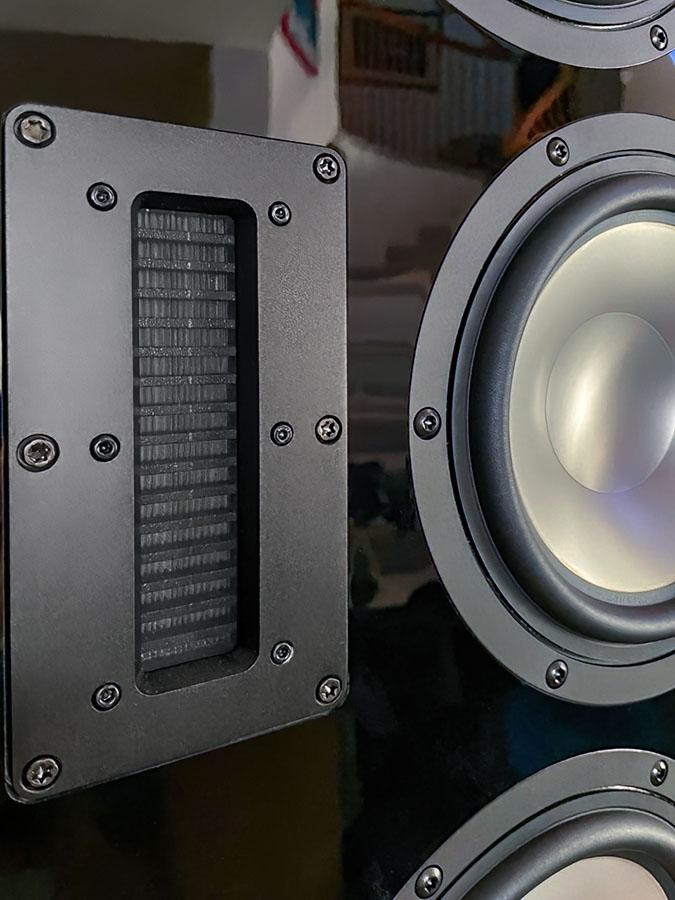 The RBH SVTR speaker system can be had in either an active or passive configurations. Our review focuses on the active configuration, is this a preview of future audiophile speaker systems? b475650c rbh closeup