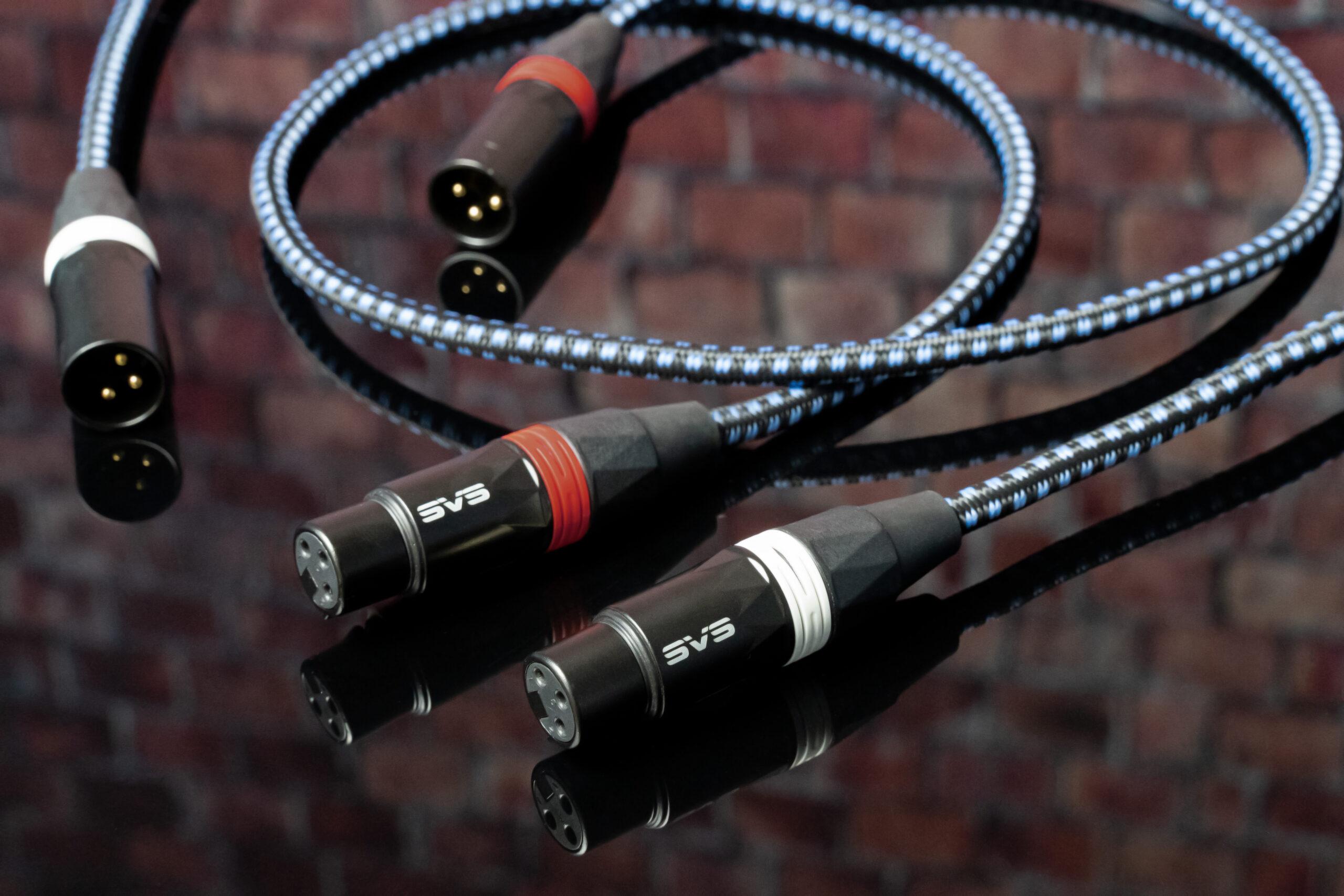 The future may be wireless, but cables are what get the job done for now. If you want some nice ones at a fair price, here are new options from SVS 4912e108 soundpath xlr pair glam 2 scaled
