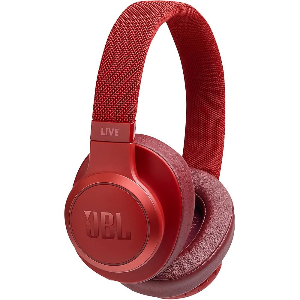 Jbl Live 500Bt Wireless Over-Ear Headphones Red - JBL