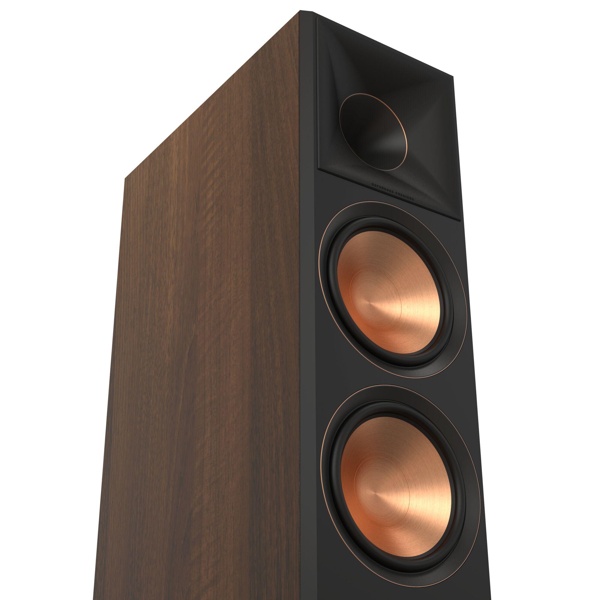 Klipsch goes all-out with a major update of its two most popular speaker lines 5f78cd29 amazon ready rp 8060fa ii walnut woofer