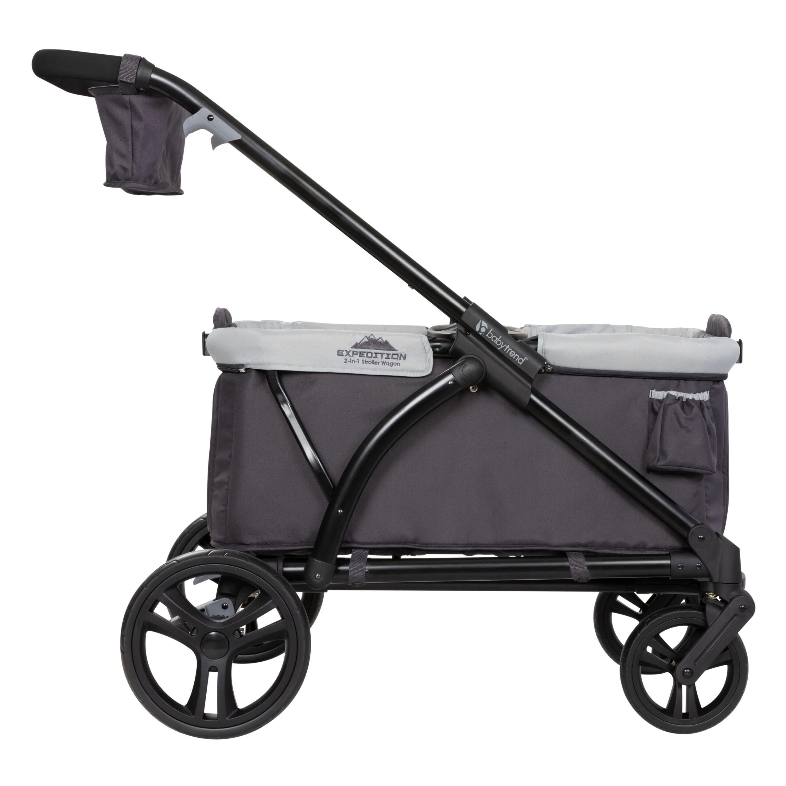 When it comes to uneven terrain, sandy beaches, or rocky mountain trails, a regular stroller just won’t cut it! Thankfully there is a solution that will survive any environment, while also providing extra storage space and convenience. Cue the Wagon Stroller! 1464ea4e baby trend expedition scaled