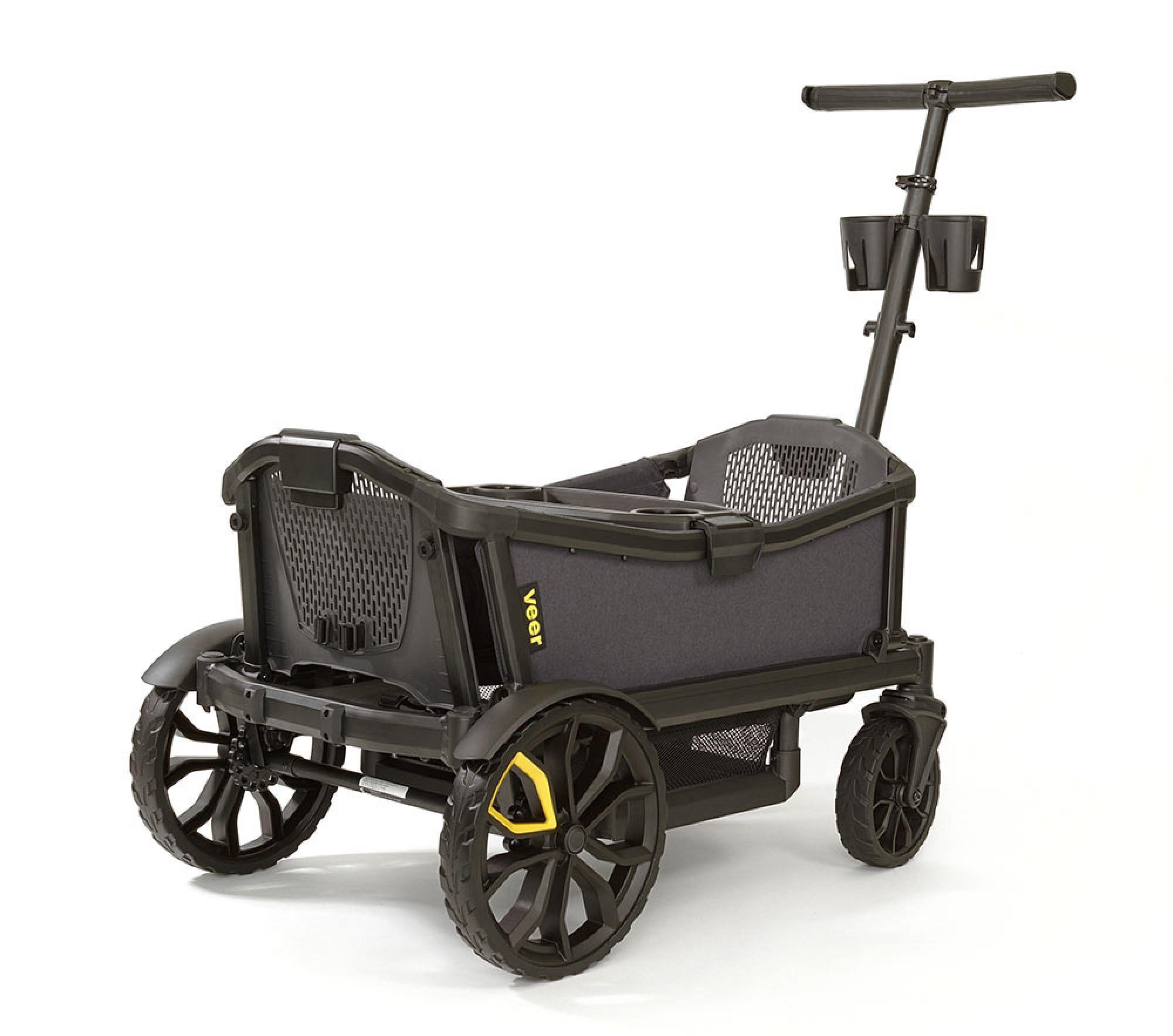 When it comes to uneven terrain, sandy beaches, or rocky mountain trails, a regular stroller just won’t cut it! Thankfully there is a solution that will survive any environment, while also providing extra storage space and convenience. Cue the Wagon Stroller! 3fbdbb4d veer