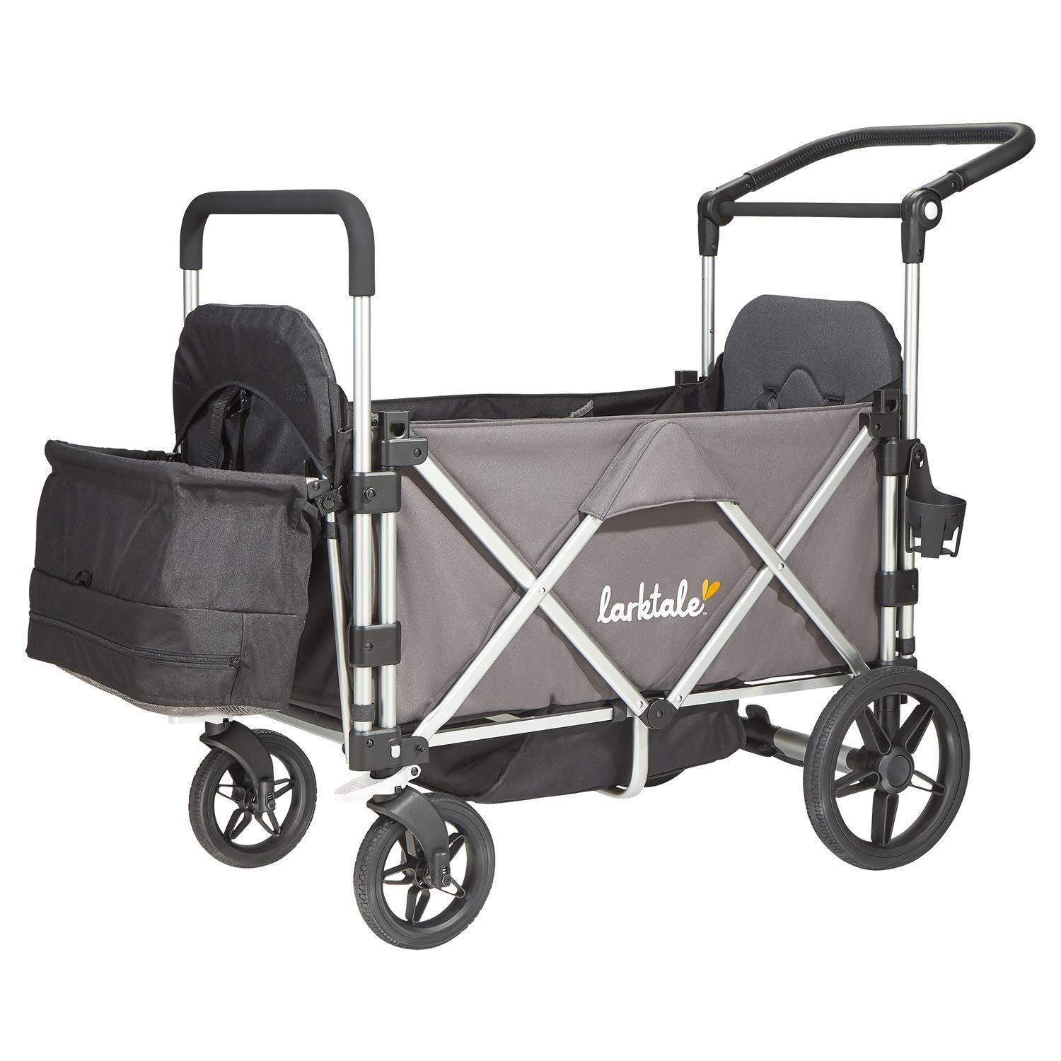 When it comes to uneven terrain, sandy beaches, or rocky mountain trails, a regular stroller just won’t cut it! Thankfully there is a solution that will survive any environment, while also providing extra storage space and convenience. Cue the Wagon Stroller! 406b3b69 larktale