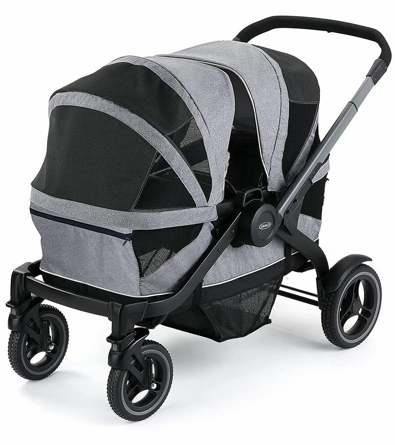 When it comes to uneven terrain, sandy beaches, or rocky mountain trails, a regular stroller just won’t cut it! Thankfully there is a solution that will survive any environment, while also providing extra storage space and convenience. Cue the Wagon Stroller! 63cdd370 graco modes adventure stroller w