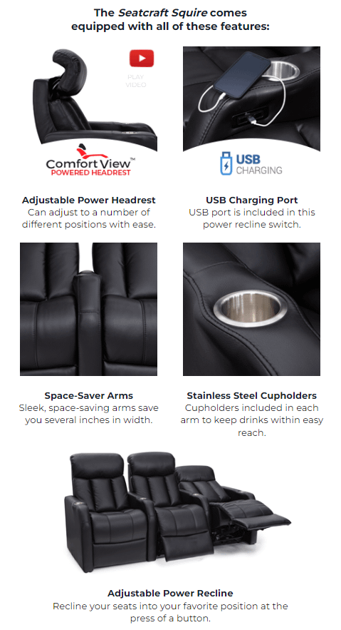 We found some of the lowest prices of the year on home theater seating. 7a9cd127 image