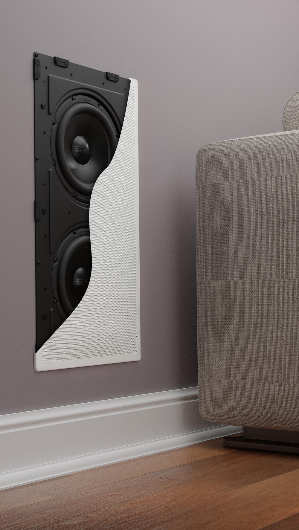 SVS in wall subwoofer