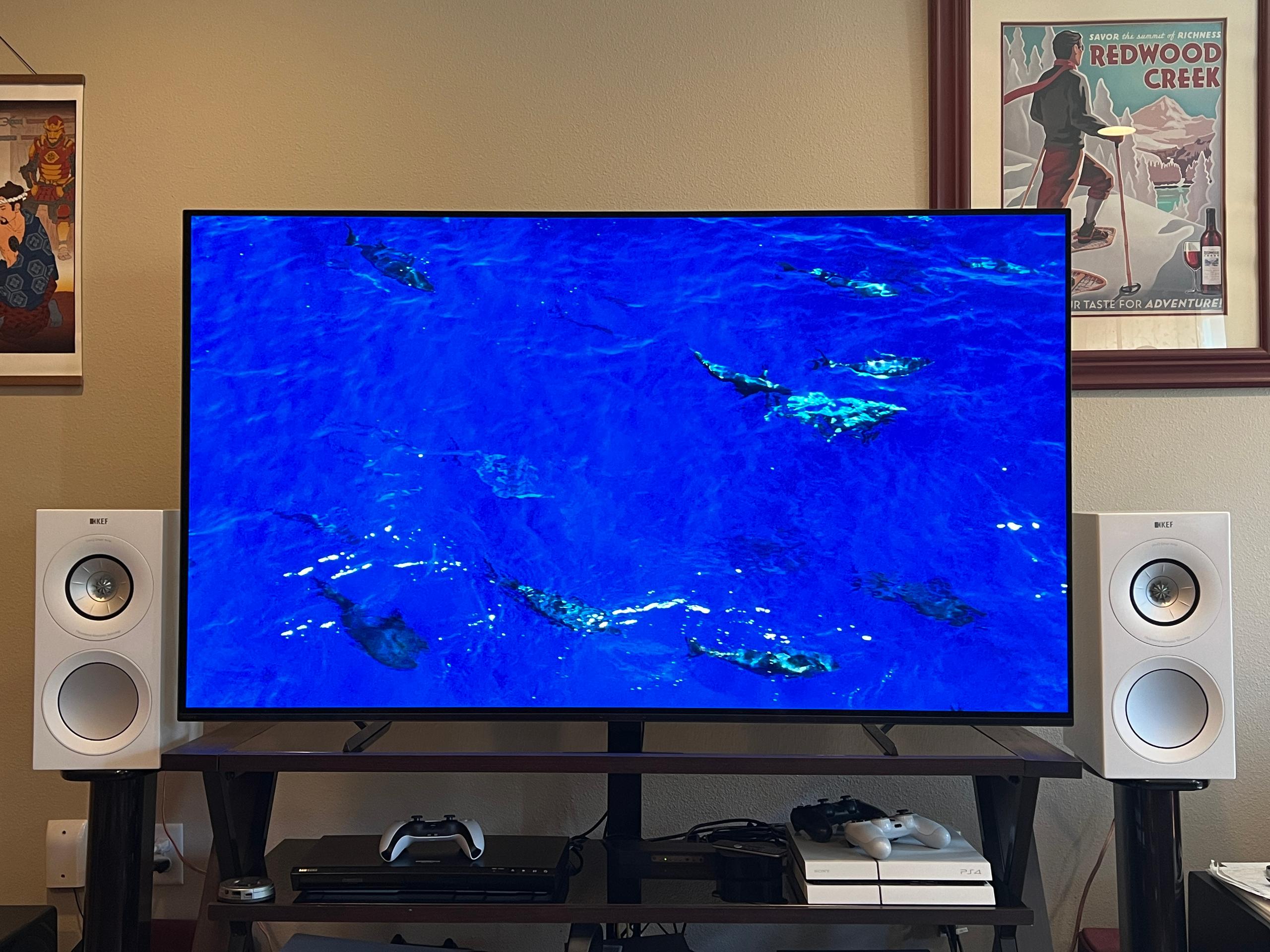 The Sony A80L OLED TV's AI-powered upscaling blew me away, and it's $600  off on Labor Day