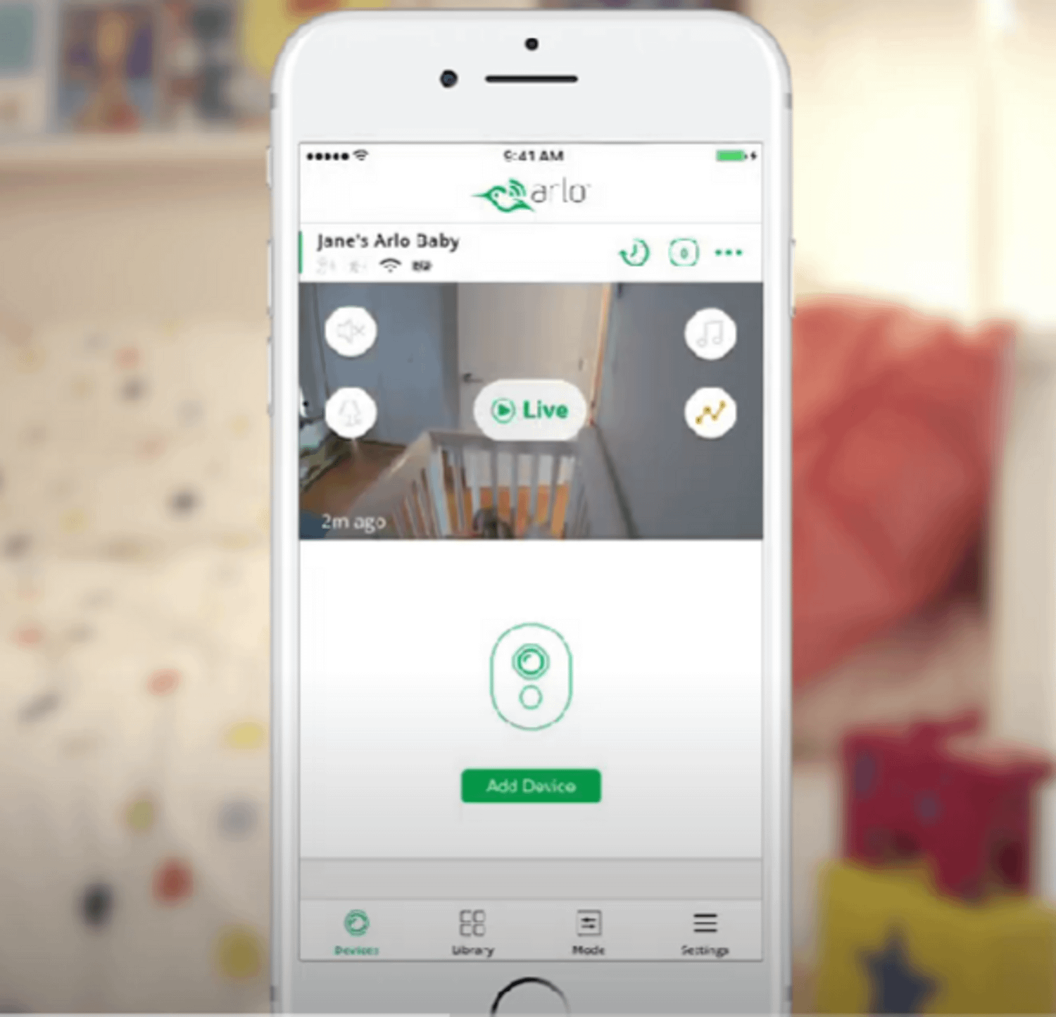 Arlo baby deals monitor app