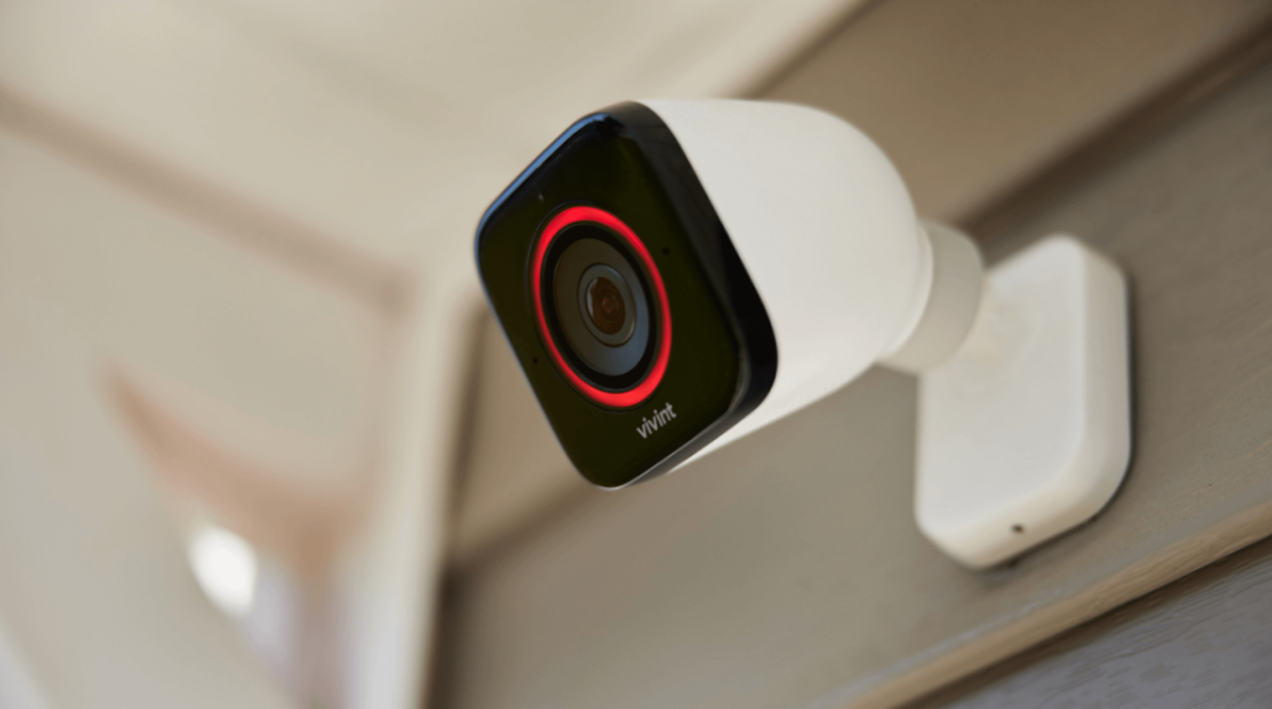 Vivint Pro camera mounted on the wall