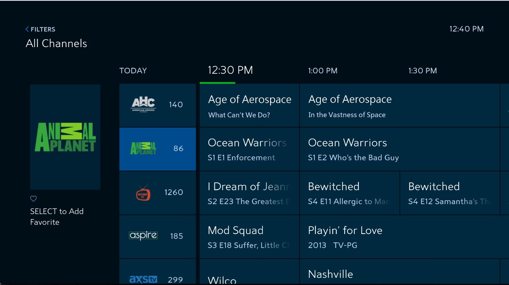 Features of Spectrum TV App