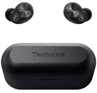 Front facing photo of the newest Technics product, the AZ40M2, in black color.