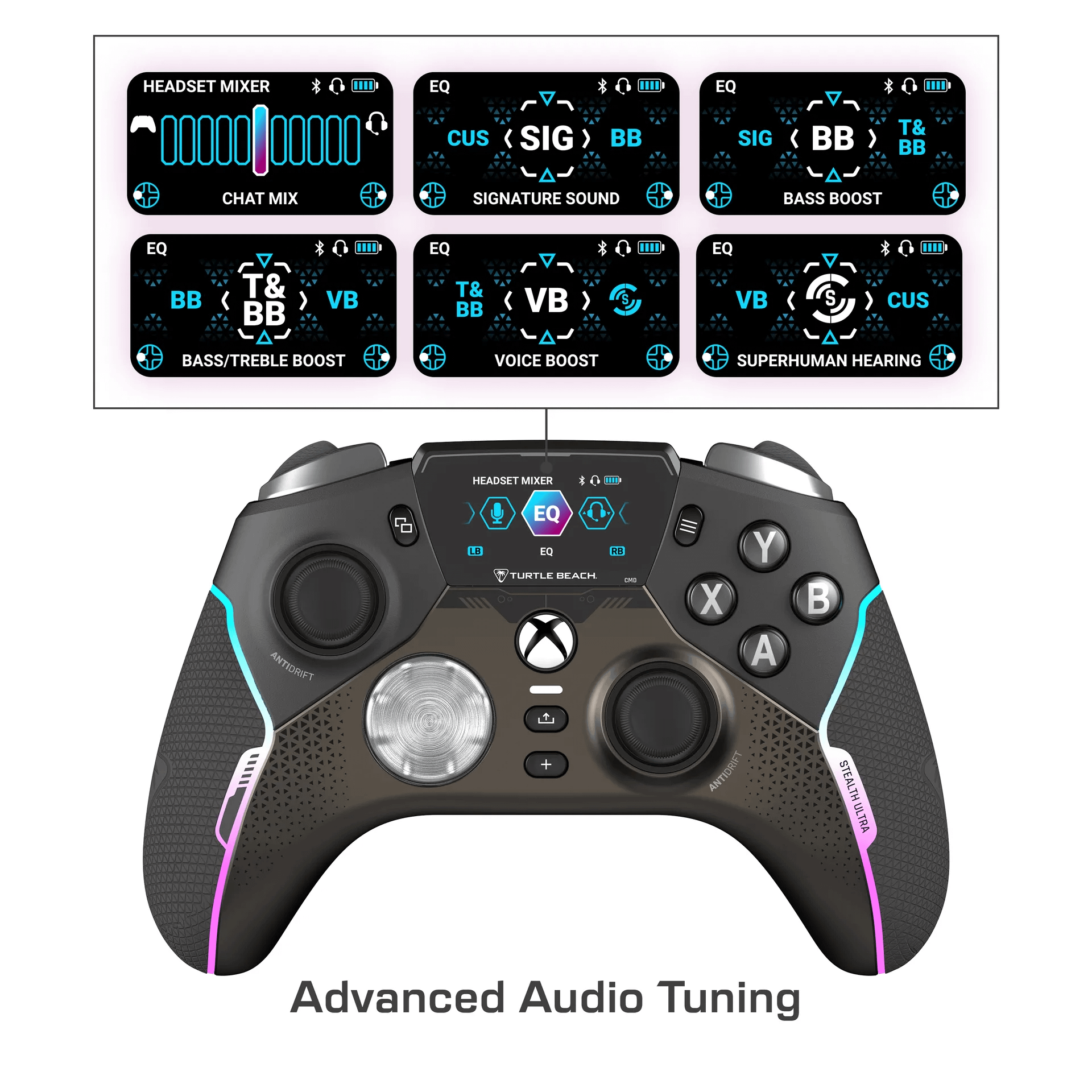 Turtle Beach Stealth Ultra Controller Advanced Audio Tuning