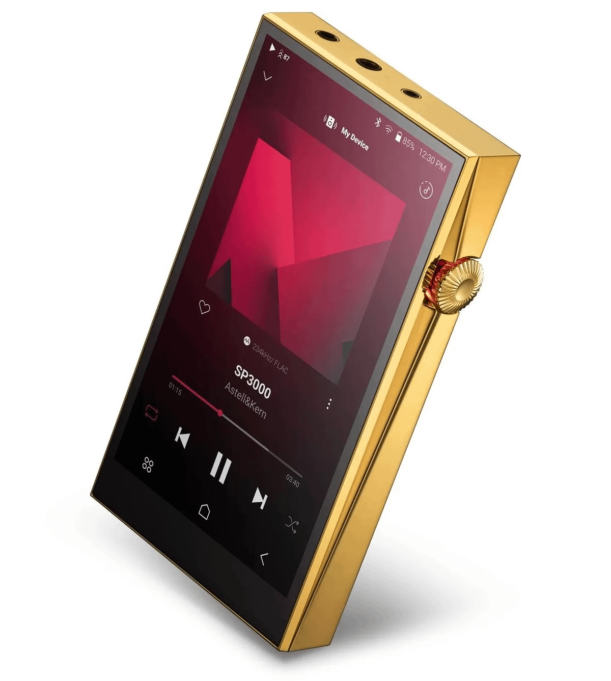 Setting a new standard for elegance in audio, Astell&Kern presents the A&ultima SP3000 Gold—a limited edition digital audio player encased in 24K gold. A&ultima SP3000 Gold 9844a6aa image1