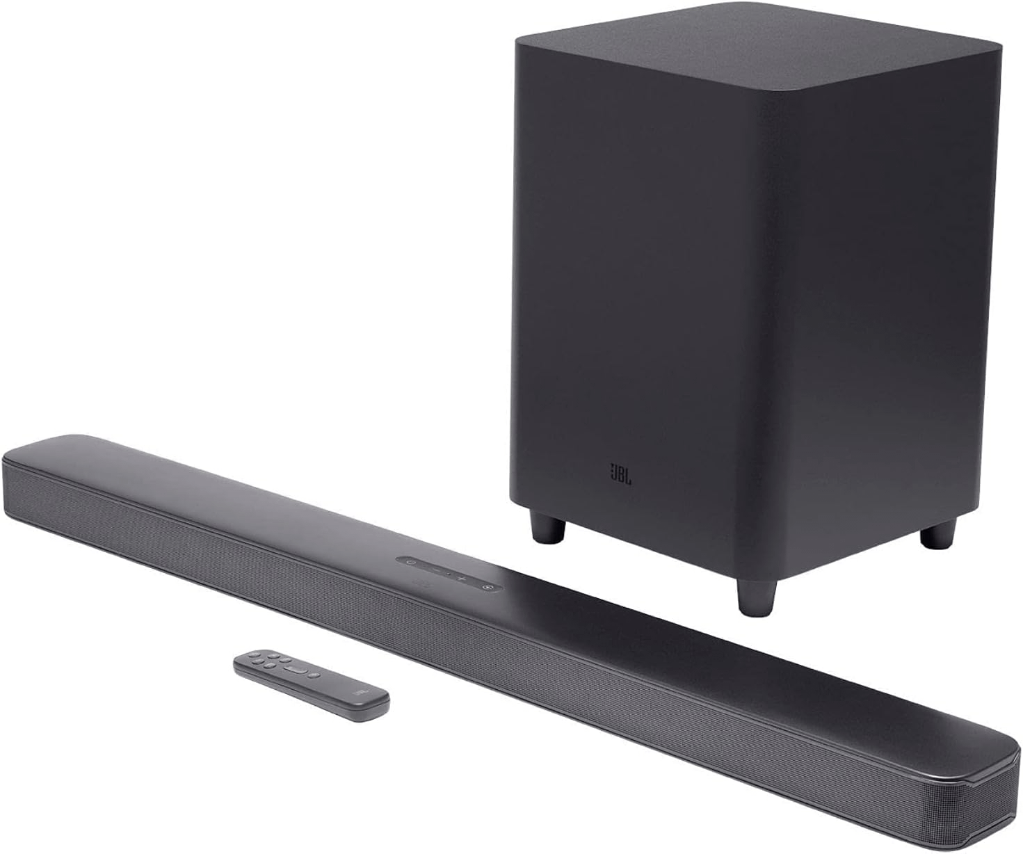 Soundbar Deals - JBL Bar 5.1 - Soundbar with Built-in Virtual Surround, 4K and 10" Wireless Subwoofer