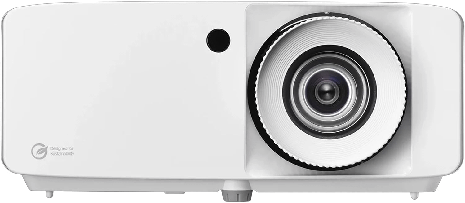 Projector Deals in January 2024 - Optoma UHZ66 Compact Long Throw True 4K UHD Laser Home Cinema and Gaming Projector