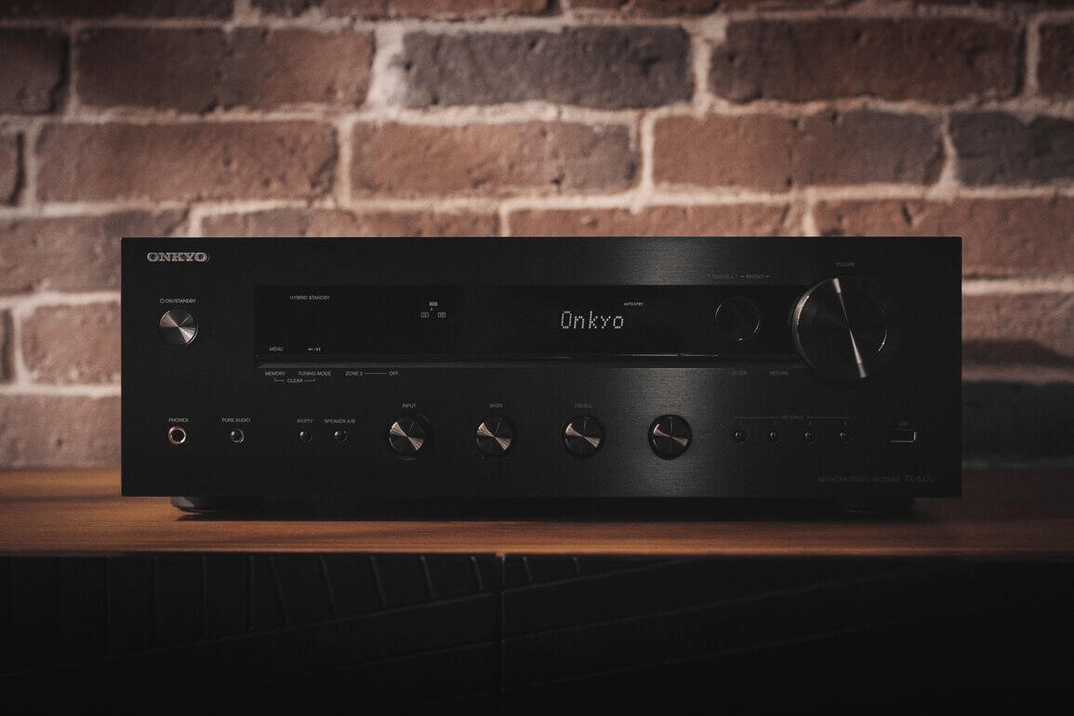 Onkyo and Integra Unveil New Stereo Receivers: The Onkyo TX-8470 