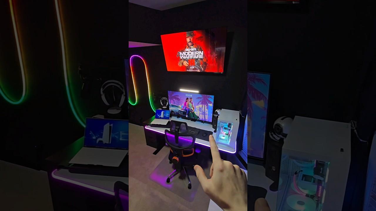 Adding a NEW office chair to my PC GAMING SETUP 😛🎮 #gaming #pcgamng # ...