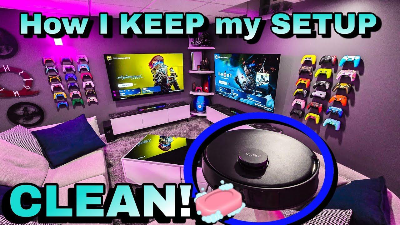 how-i-keep-the-game-room-so-clean-yeedi-c12-pro-plus-robot-vacuum