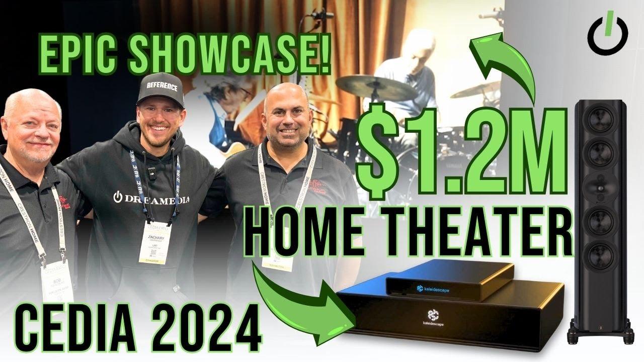 CEDIA 2024: Step Inside a $1.2 Million Home Theater Marvel ...