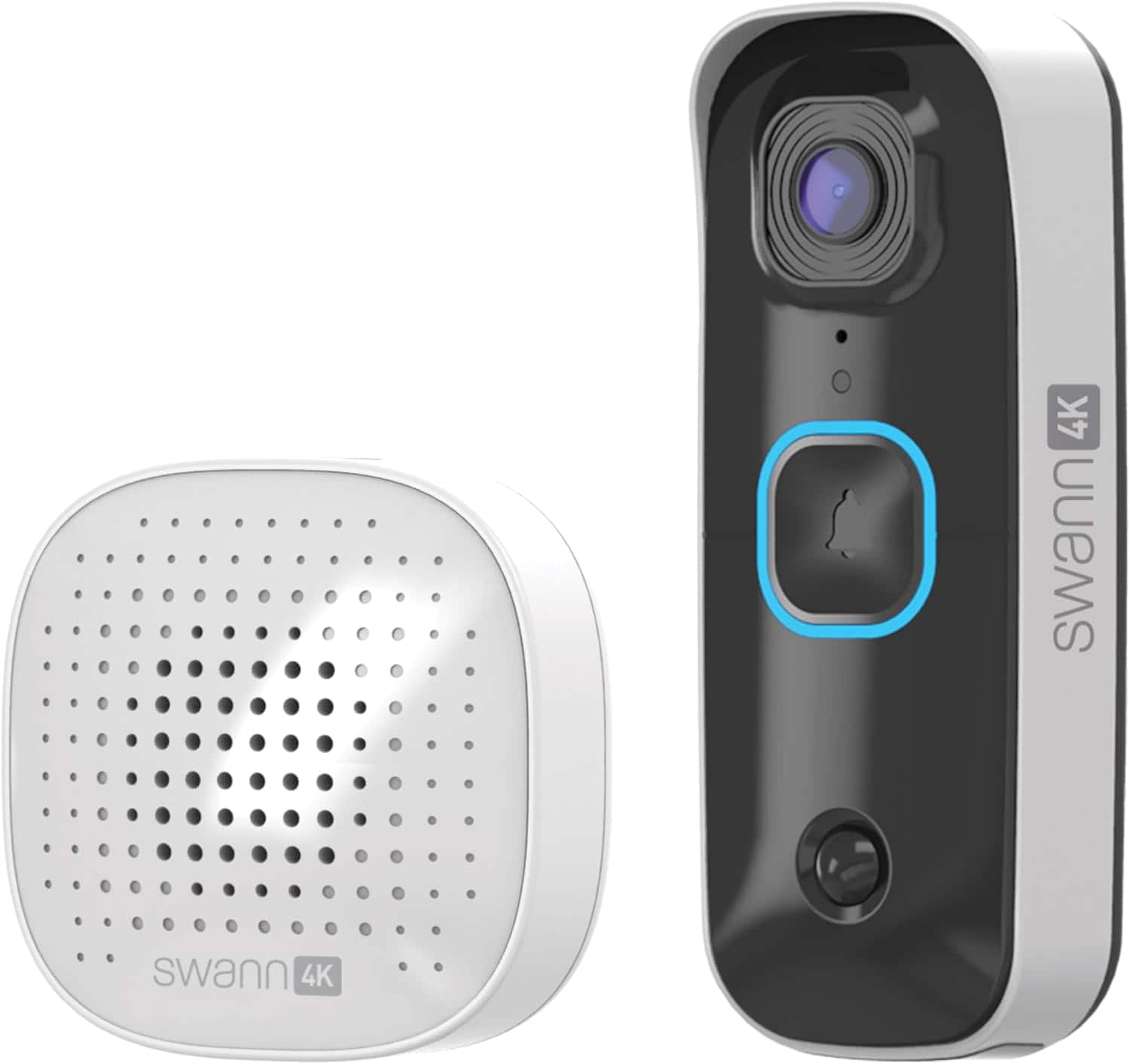 Swann Buddy 4K UHD Wireless Video Doorbell and Chime