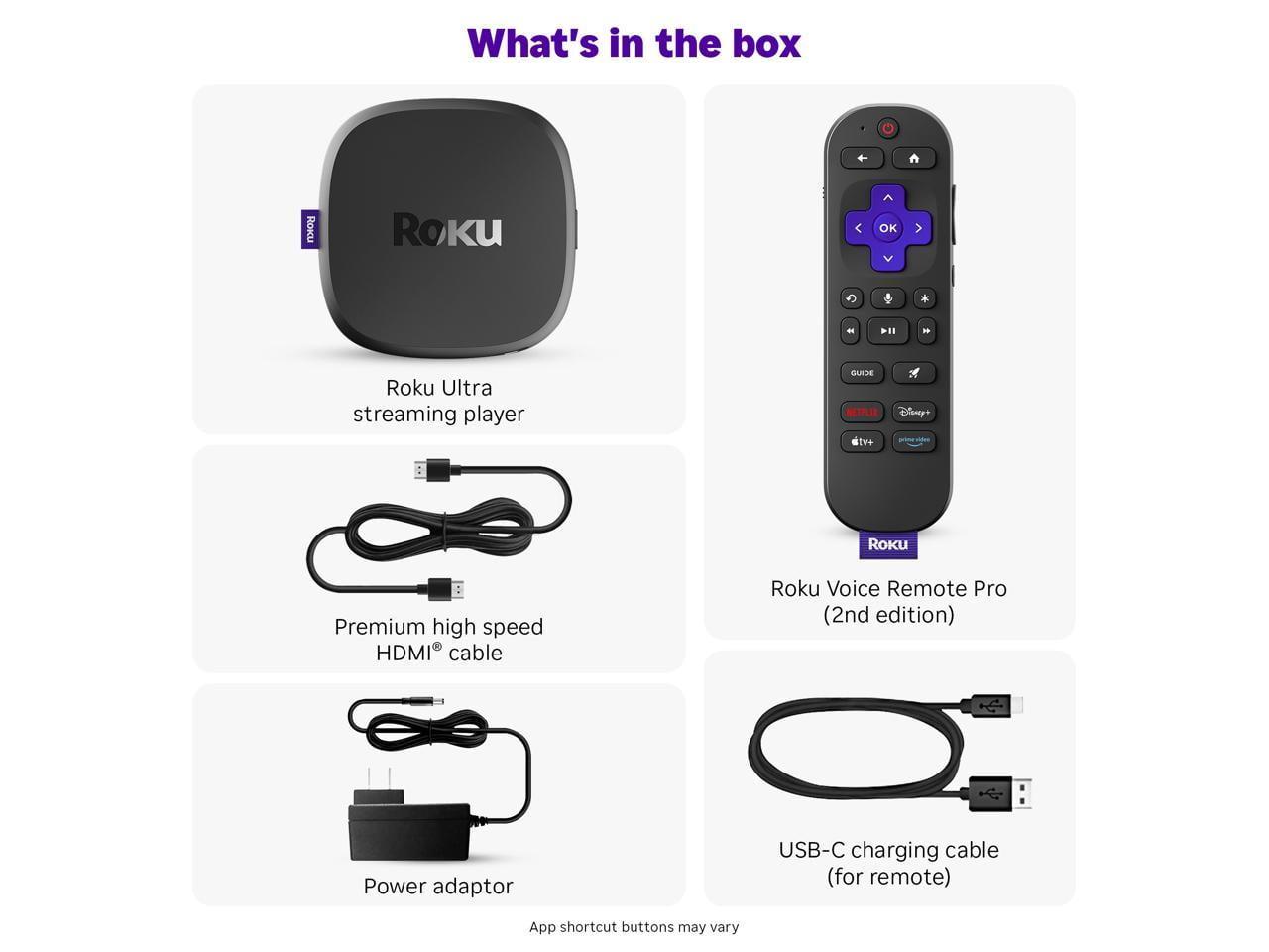 Roku Ultra 2024 4K Streaming Device vs Amazon Fire TV Stick HD ...