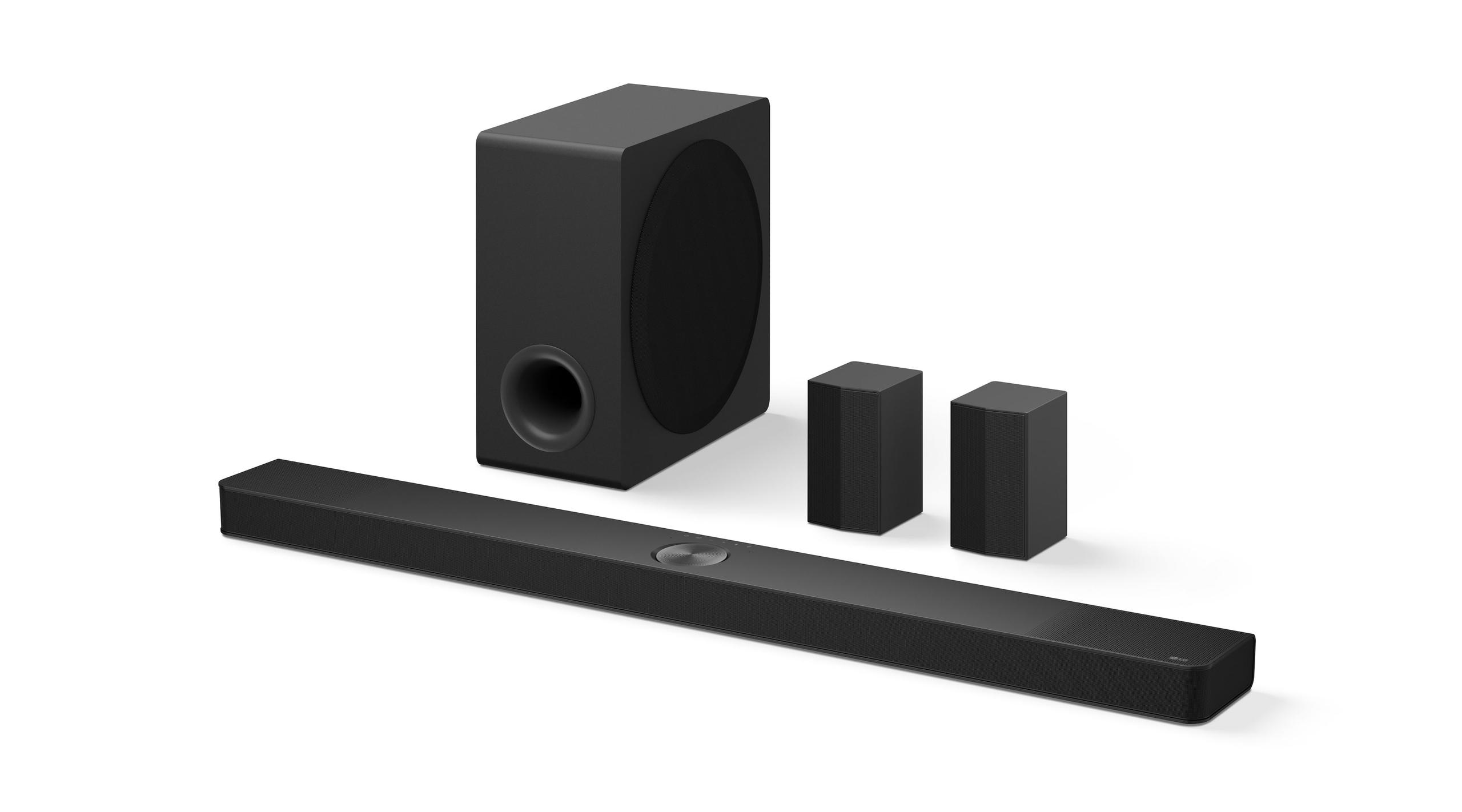 LG S90TR 7.1.3 Channel Soundbar with Wireless Subwoofer and Rear ...