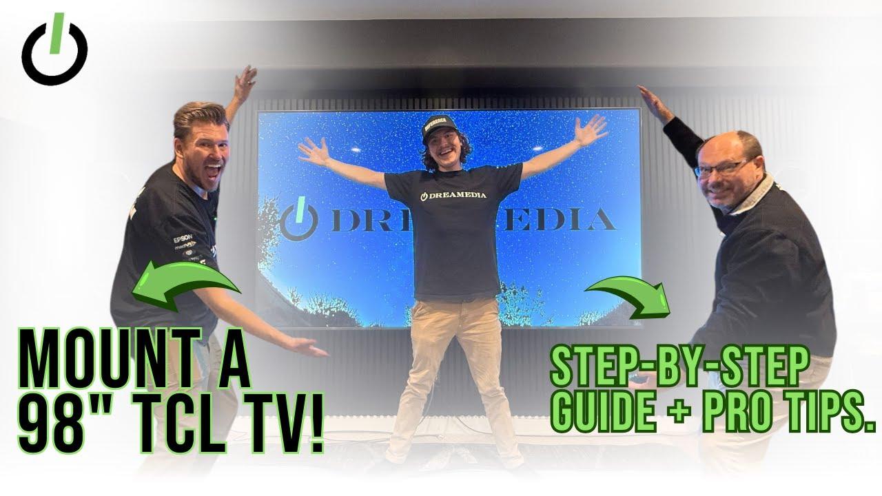 FULL INSTALL HOW-TO Wall Mount BIG TV’s - PRO TIPS - HomeTechnologyReview