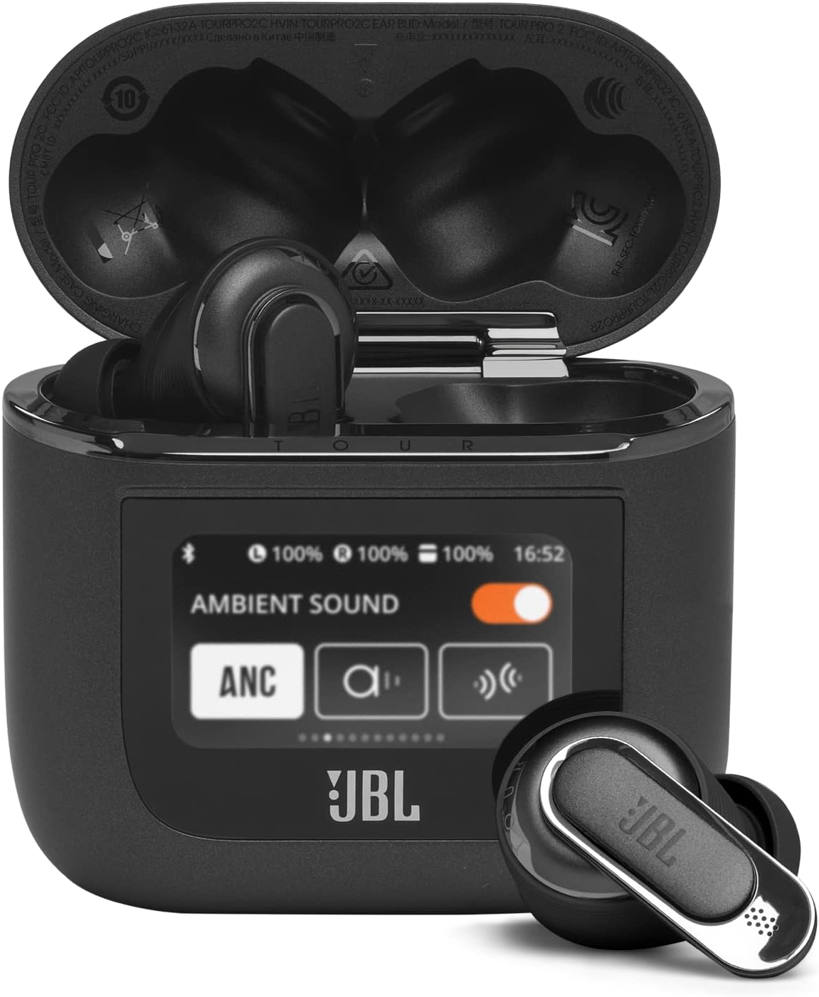 JBL TOUR PRO 2 ワイヤレスイヤフォン　ブラック JBL Tour Pro 2 | True wireless Noise Cancelling earbuds