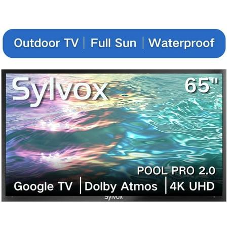 SYLVOX 65" 2000 Nit Full Sun Outdoor Google TV