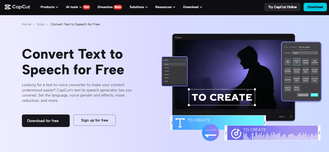 CapCut brings text-to-speech to the table. 4a088dce 4331 4534 a960 a002889c2c4d
