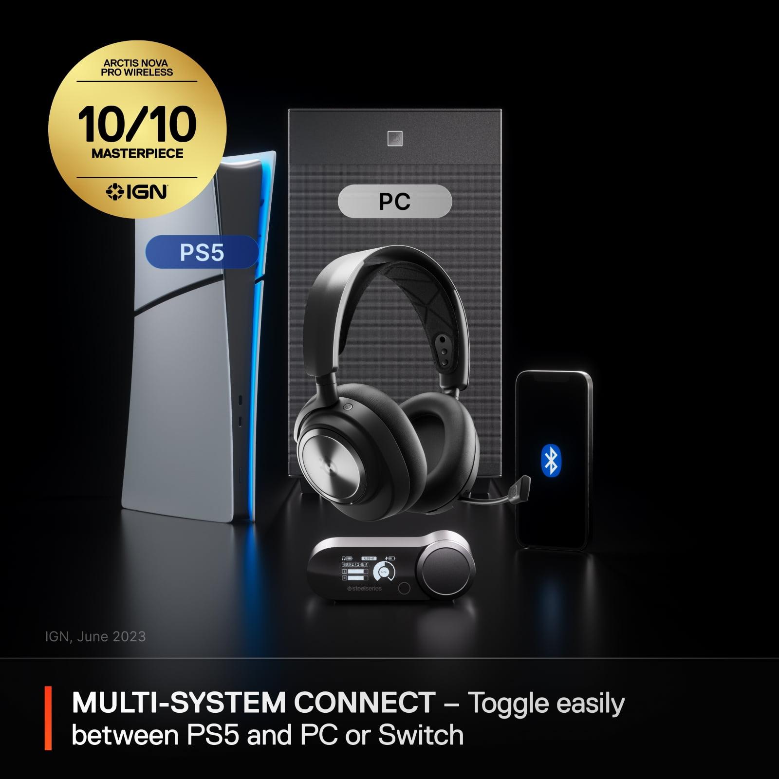 ヘッドホン SteelSeries Arctis Nova Pro Arctis Nova Pro Wireless for PC & PlayStation