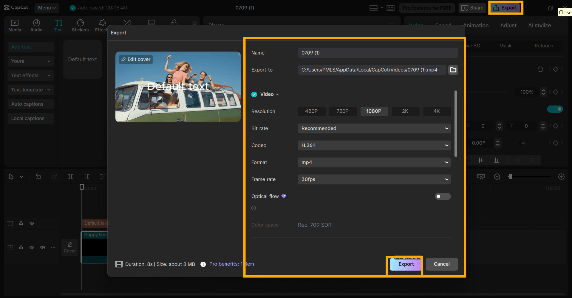 CapCut brings text-to-speech to the table. 702b0c79 f7e3 43e6 8af5 cd0c6999426c