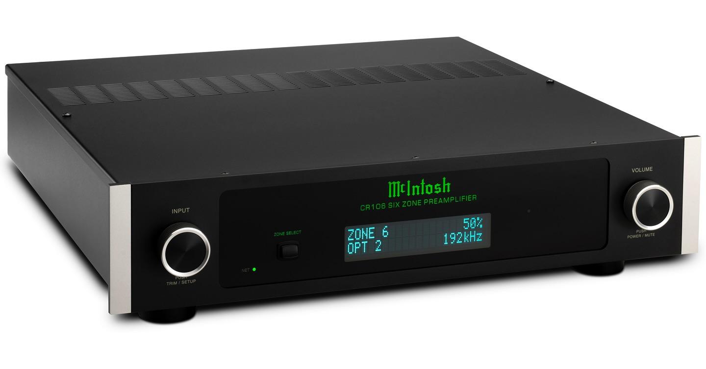 McIntosh CR106 2-Channel 6-Zone Preamplifier / Audio Matrix